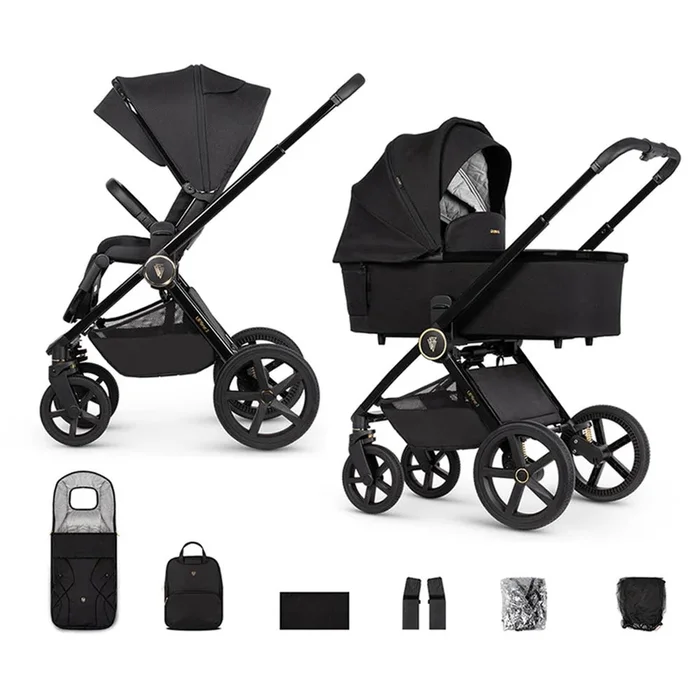 Venicci Upline2 2-in-1 Pushchair | All Black