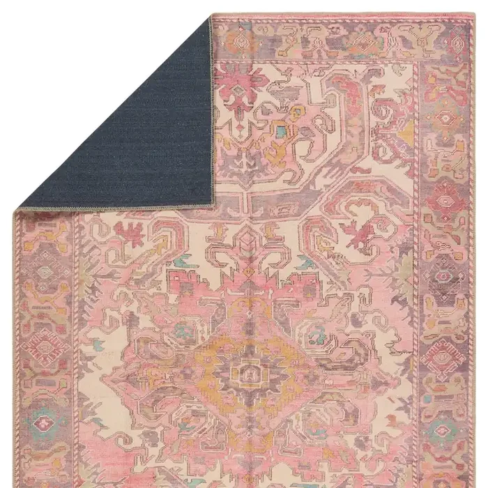 Vibe by Jaipur Living Elanor Medallion Pink/Purple Area Rug (GARCIA – GAR05)