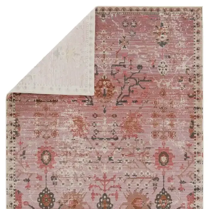 Vibe by Jaipur Living Elva Indoor/ Outdoor Oriental Pink Area Rug (SWOON – SWO06)