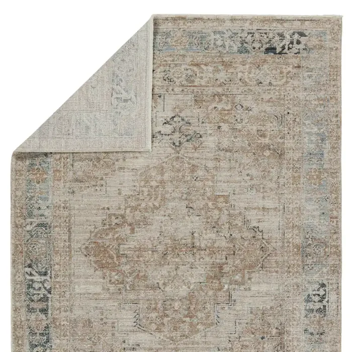 Vibe by Jaipur Living Emory Medallion Taupe/ Tan Area Rug (LEILA – LEI04)