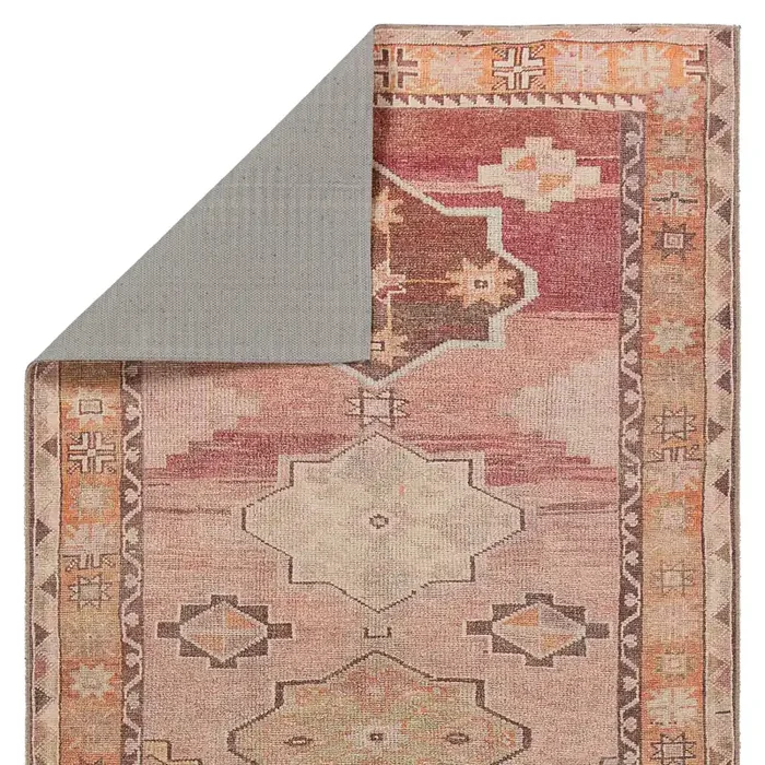 Vibe by Jaipur Living Jesse Medallion Orange/ Pink Area Rug (CANTEENA – CAN05)