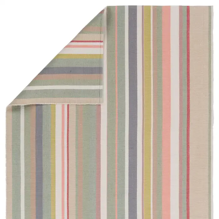 Vibe by Jaipur Living Viviana Handmade Striped Multicolor/Pink Area Rug (MAZARRO – MAZ01)
