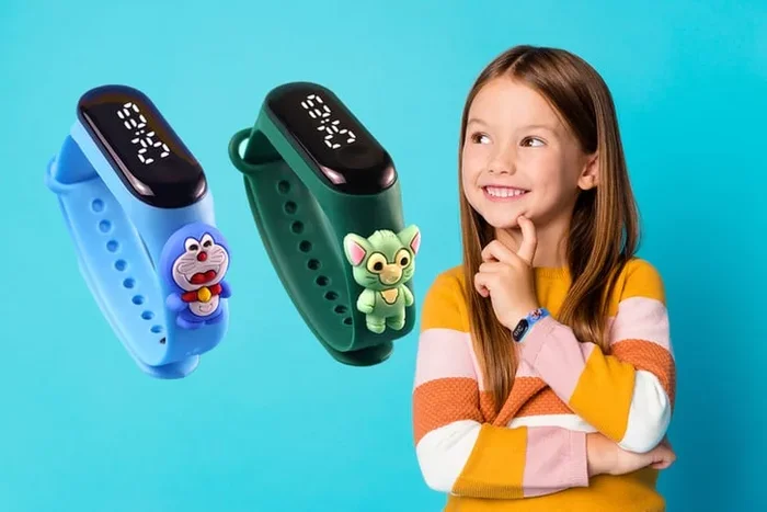 Vibrant Cartoon Smart Wrist Watch in 8 Dynamic Colours