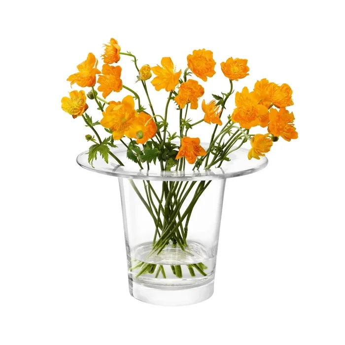 Victoria vase/lantern H19cm clear