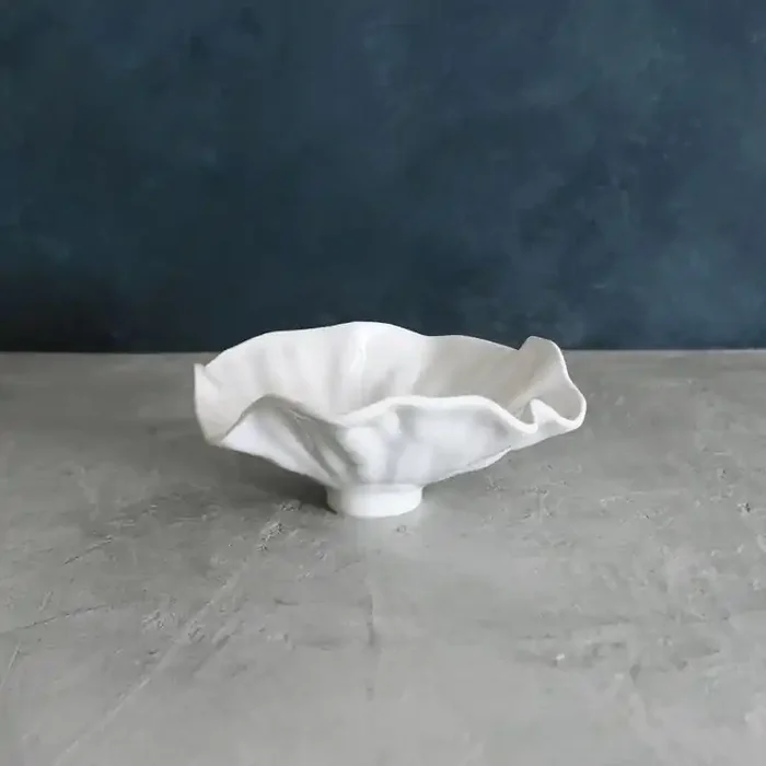 Vida Bloom Small Bowl White – Beatriz Ball