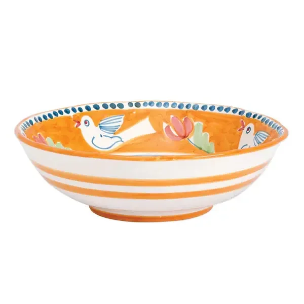 Vietri Campagna Uccello Serving Bowl