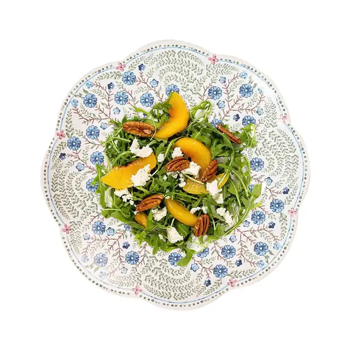 Villa Seville Scalloped Dessert/Salad Plate – Chambray