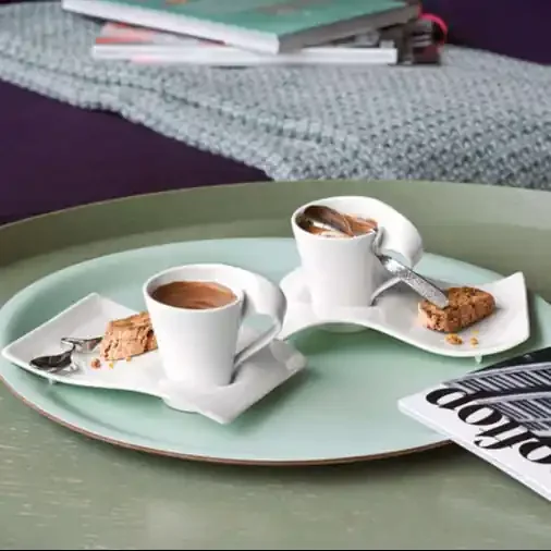 Villeroy & Boch New Wave Caffe Espresso Set for 2