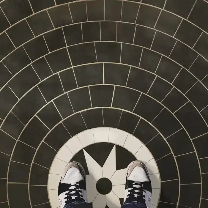 Vintage Vinyl Floorcloth Rug (Pattern 58 Regnant)