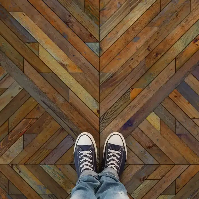 Vintage Vinyl Floorcloths (Norwegian – Nile – Aura Valley)