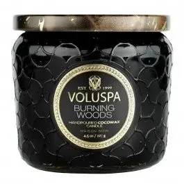 Voluspa – Burning Woods Petite Jar Candle