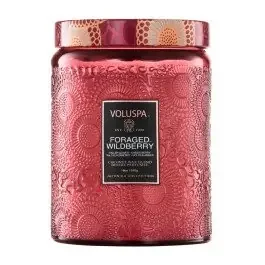 Voluspa – Foraged Wildberry Large Jar Candle