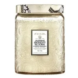 Voluspa – Jasmine Midnight Blooms Large Jar Candle