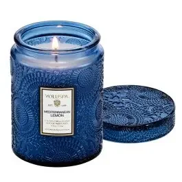 Voluspa – Mediterranean Lemon Small Jar Candle