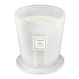 Voluspa – Milk Rose 5 Wick Hearth Candle