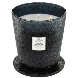 Voluspa – Moso Bamboo 5 Wick Hearth Candle