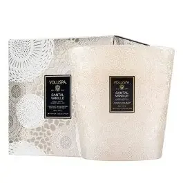 Voluspa – Santal Vanille 3 Wick Hearth Candle
