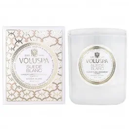 Voluspa – Suede Blanc Classic Candle