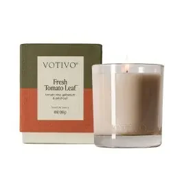 Votivo – Fresh Tomato Leaf Signature 10oz Candle