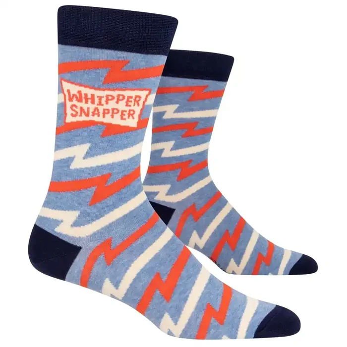 Whippersnapper Men‘s Crew Socks BlueQ at GetBullish