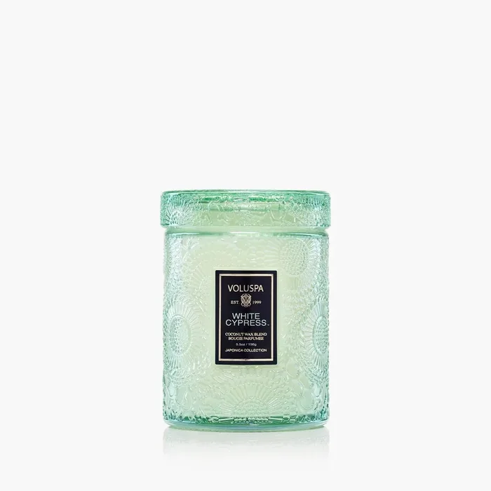 White Cypress – Small Jar Candle