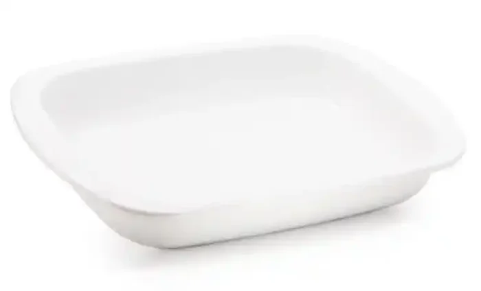 White Solid Baking Pan
