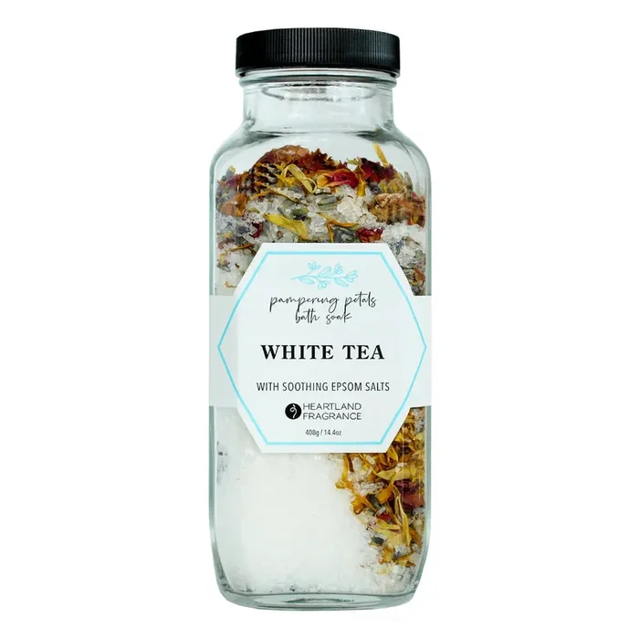 White Tea Epsom Bath Salts 14.4oz