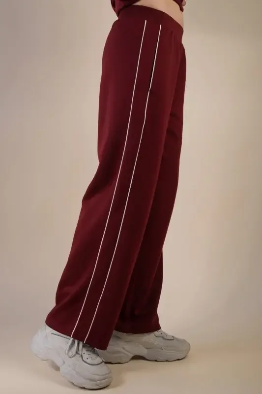 Wide Leg Knit Comfy Casual Sweat Pants
