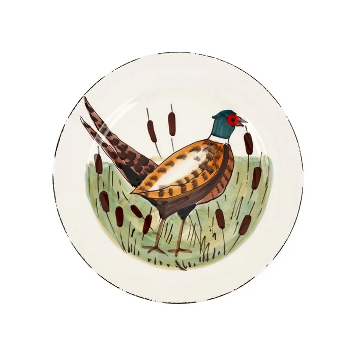 Wildlife Pheasant dinner plate