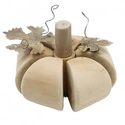 Wooden Pumpkin
