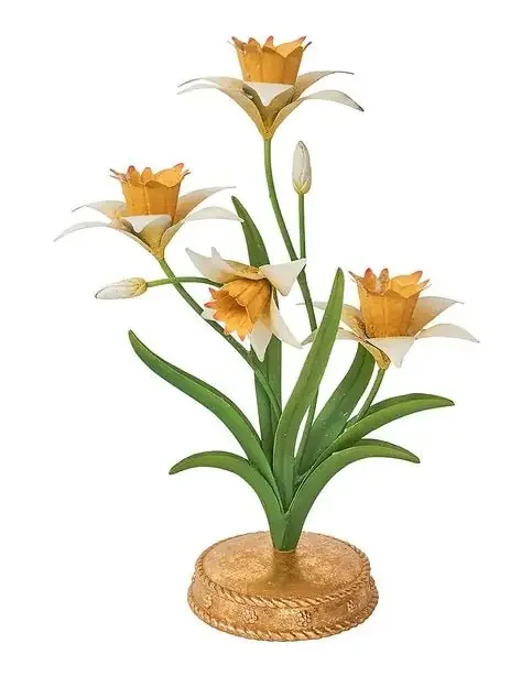 Yellow MW Daffodil Candleabara 14in – Juliska