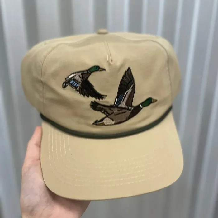 Youth • Ensenada Rope Hat – Wildlife – Ducks • Khaki
