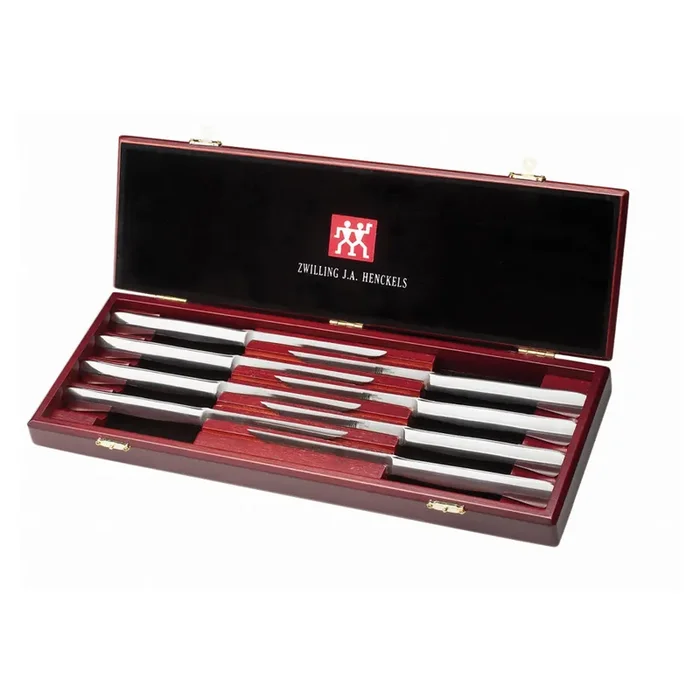 Zwilling 8-Piece Stainless Steel Steak Knife Set with Presentation Case