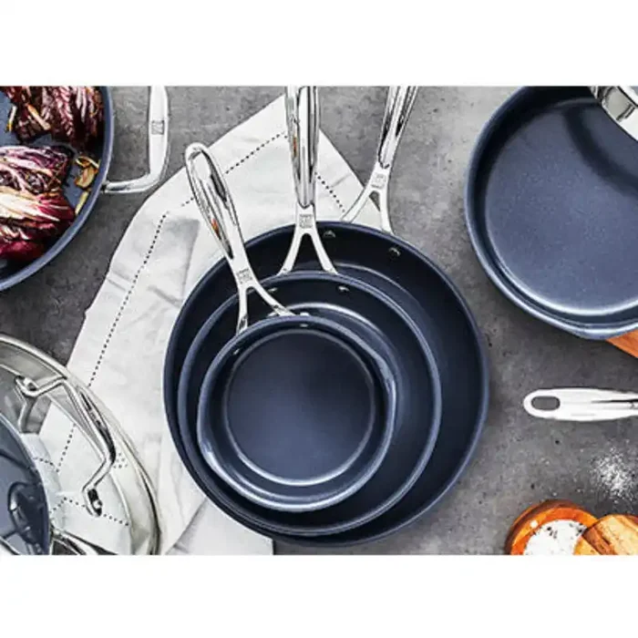 Zwilling Clad CFX Stainless Steel Ceramic Nonstick Saute Pan