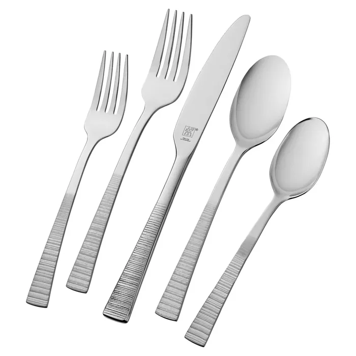 Zwilling Kingwood 20-Piece 18/10 Stainless Steel Flatware Set